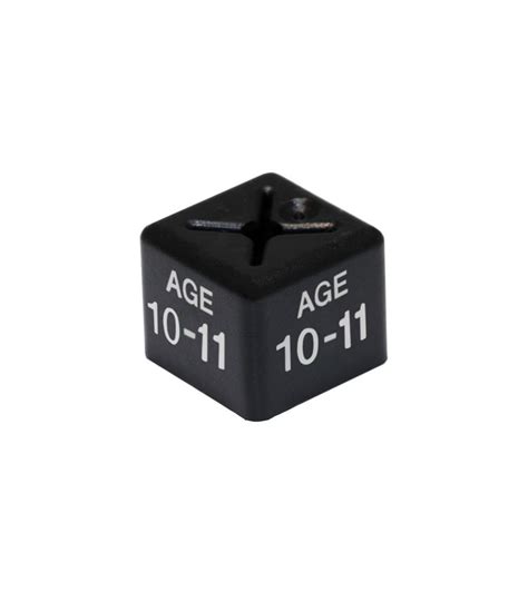 Kids Age 10 11 Size Cubes In Black Pack Of 50 Free Delivery On All