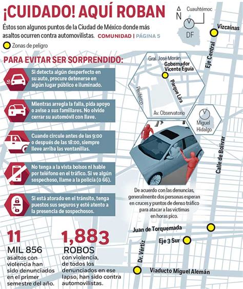 robo de autos distrito federal cifras 2015 atracción360