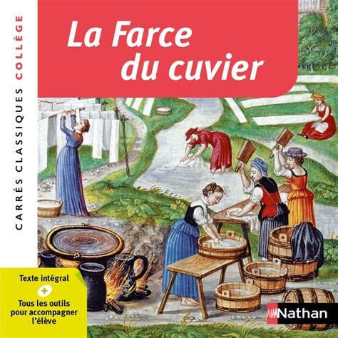 La Farce Du Cuvier Carrés Classiques Collège 9782095015817