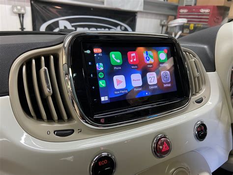 Fiat 500 2015 model Upgraded with Pioneer SPH-DA360DAB CarPlay/Android