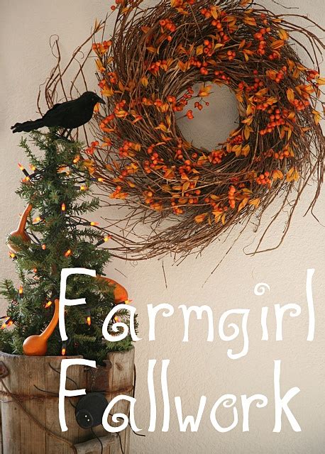 Fallwork Patchwork And Pumpkins Farmgirl Bloggers