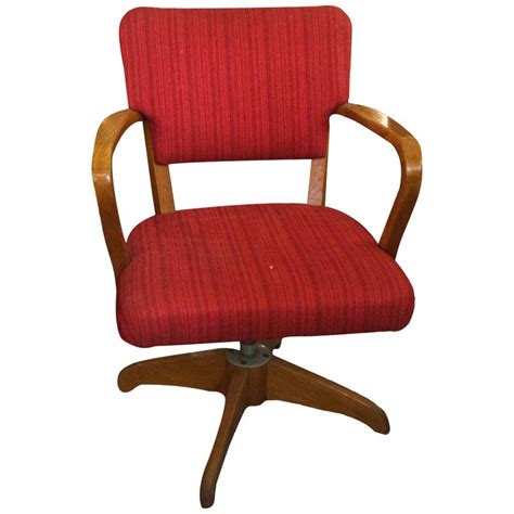 Shop with afterpay on eligible items. Antique Office Swivel Chair from Sweden 1920s in Oak and ...