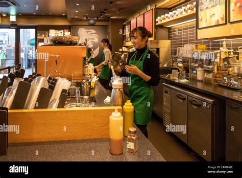 Starbucks Barista And Customer