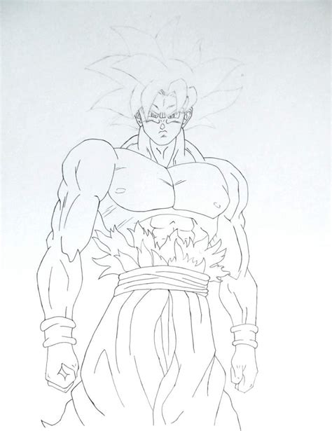 Goku Ultra Instinto Cuerpo Completo Para Colorear Kulturaupice Images Porn Sex Picture