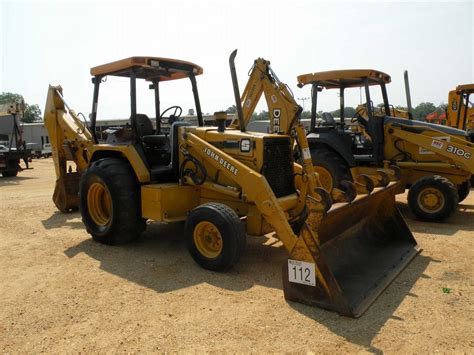 John Deere 410d Loader Backhoe Jm Wood Auction Company Inc