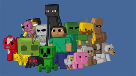 Minecraft Characters Clipart Hd Minecraft Wallpapers Hd Wallpapers