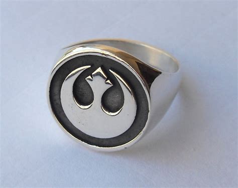 Star Wars Rebel Alliance Ring Sterling Silver 925