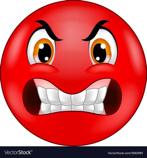 Illustration Of Angry Smiley Emoticon Download A Free Preview Or High