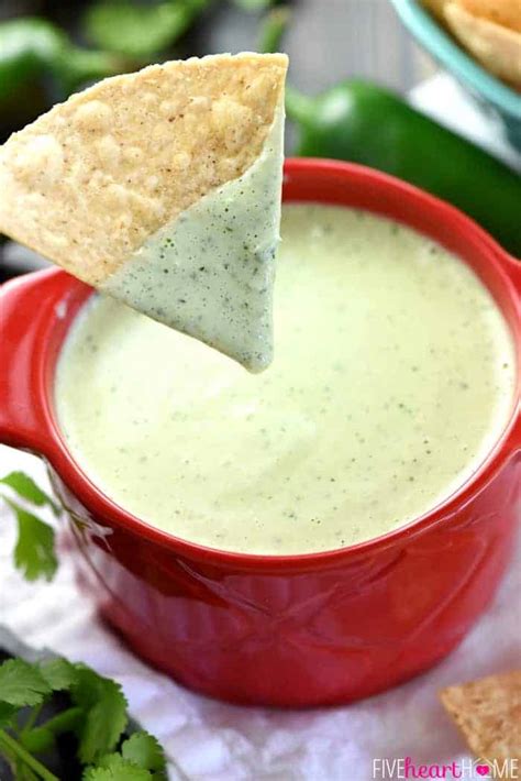 Chuys Jalapeno Ranch Dip Nutrition Racquel Demers