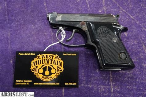 Armslist For Sale Beretta Model 20 Singledouble Action 25acp With