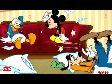 Mickey And Friends In Pillow Fight Youtube