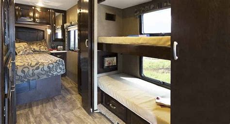 10 Awesome Travel Trailers With Bunk House Rv Living