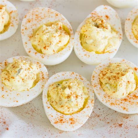 How To Make The Best Deviled Eggs Easy Recipe Video And Variations My