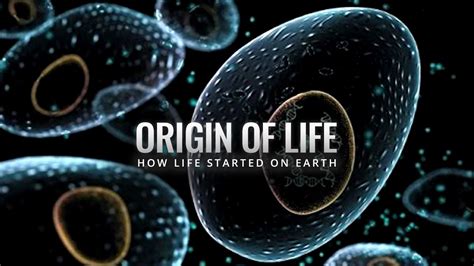 Origin Of Life How Life Started On Earth Youtube
