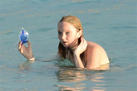 Lily Cole In Swimsuit 11 GotCeleb