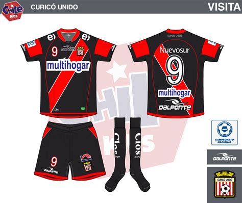 Club deportivo provincial curicó unido. CHILE KITS: CURICO UNIDO 2012 - LOCAL y VISITA