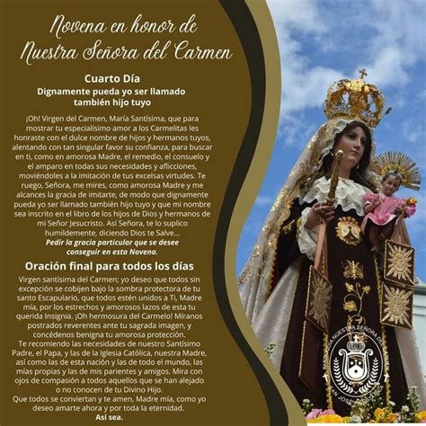 Pin De Paula Cordero En Virgen Del Carmen Libro De Oraciones