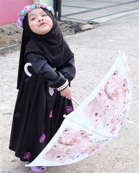 baju muslim  anak balita perempuan  cantik