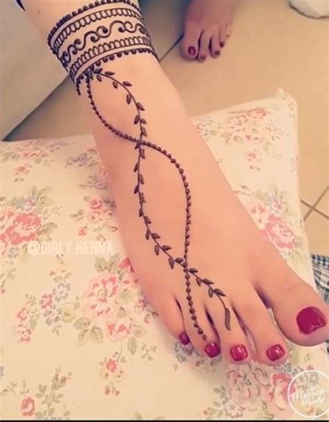 Henna Tattoo Designs For Feet And Legs Design Henna Feet Tattoo Best Tattoo Ideas