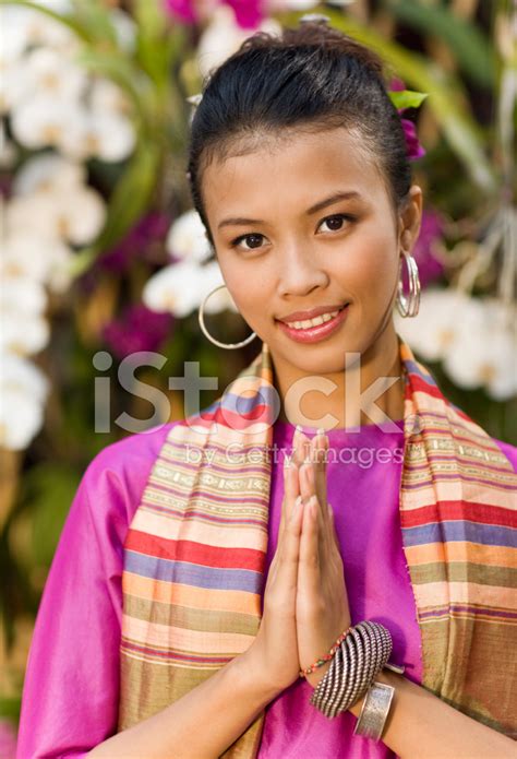 Traditional Thai Woman Stock Photos