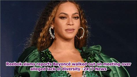 Reebok Slams Reports Beyoncé Walked Out On Meeting Over Alleged Lack Of