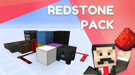 Minecraft Redstone Mumbo Jumbos Texture Packresource Pack Youtube