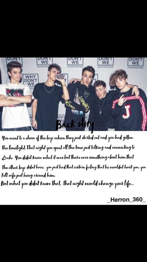 Part 1 Of Zach Herron Imagine Why Dont We Memes Why Dont We Boys