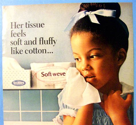 1966 Soft-weve Toilet Paper With Little Girl