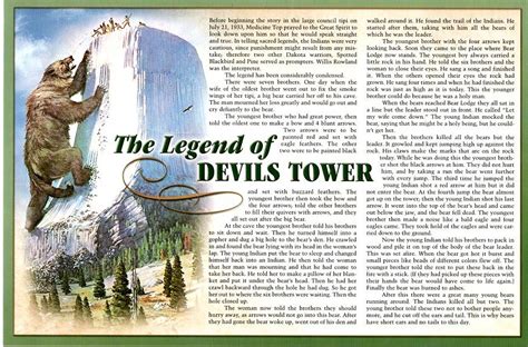 Read About The Indian Legend Of Devils Tower