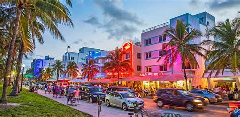 What is the famous Miami strip?