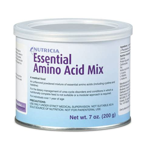 Essential Amino Acid Mix Amino Acid Oral Supplement, Unflavored 7 oz ...