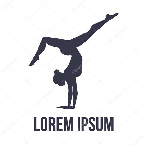 Gymnastics Logo Gymnastics Logo Royalty Free Cliparts Vectors And