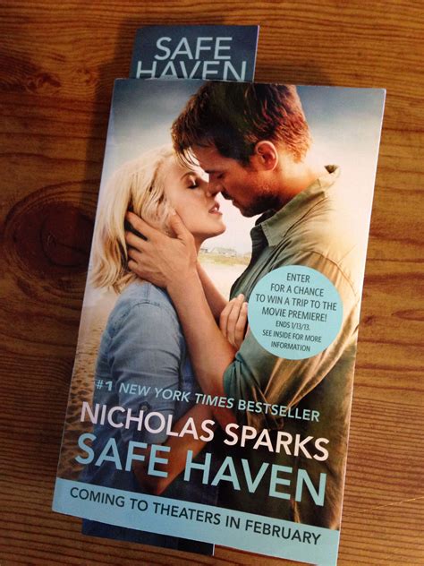 Nicholas Sparks Safe Haven Paperback February Popsugar Safe Haven