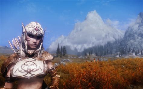 Snow Elf Armor Mashup Unpb At Skyrim Nexus Mods And Community