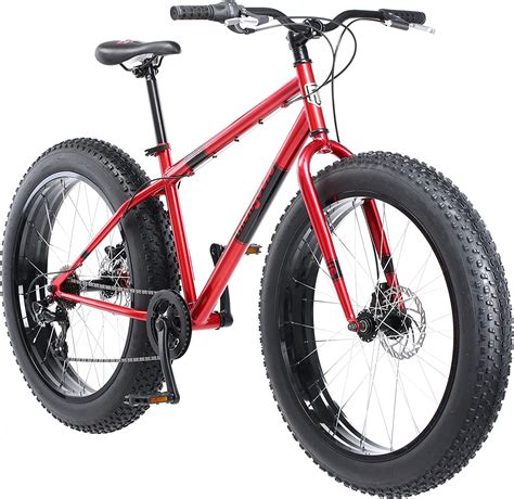 Mongoose Dolomite Mens Fat Tire Mountain Bike 26 Inch Wheels 4 Inch