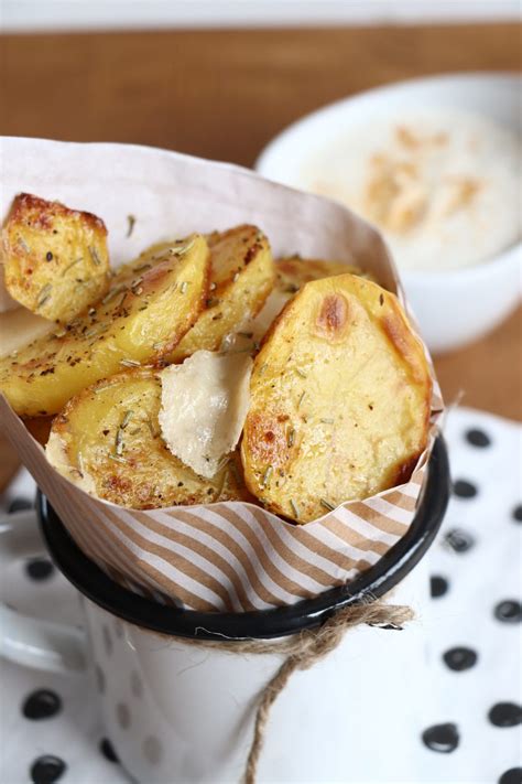 Parmesan Kartoffeln Rezept F R Backkartoffeln Mit Dip Lavendelblog