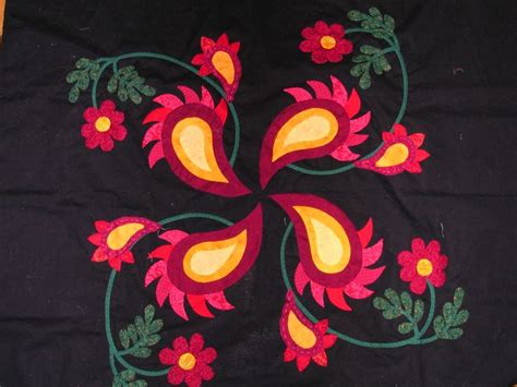 Ojibwe Flowers Native American Beadwork Flower Pattern Design