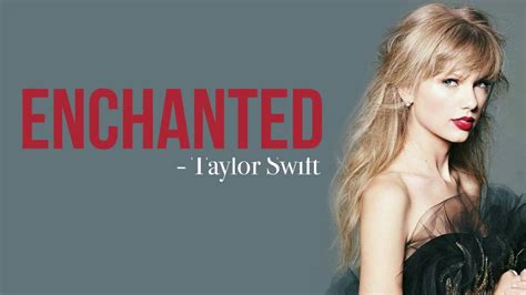 Enchanted Taylor Swift Lyrics Owl City Enchanted Lyrics By Taylor