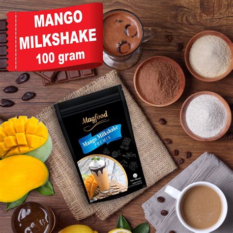 Magfood Mango Milkshake Premix 100 Gram Magfood