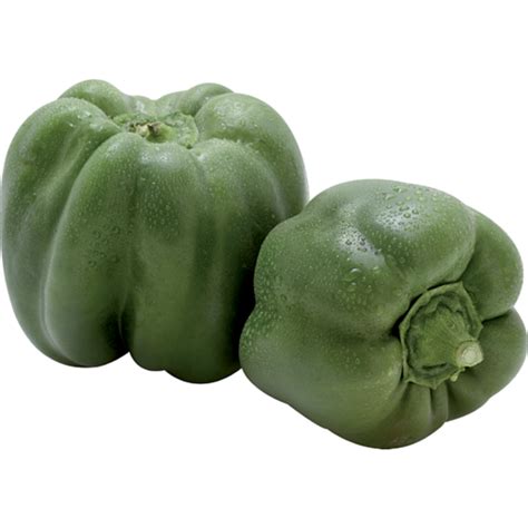 Fresh Green Bell Pepper Png Transparent Image Png Mart
