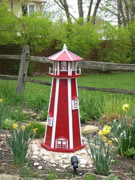 Exceptional Garden Lighthouse Lighthouse Woodworking Plans Wood