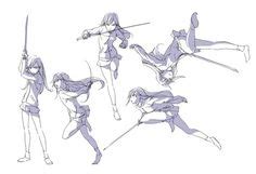 Character Pose Fencing Holding Swords Ideas Character Design