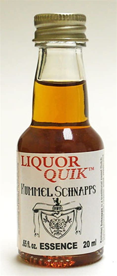 Liquorquik® Kummel Schnapps Essence Liquor Quik™ And Prestige™ Essences