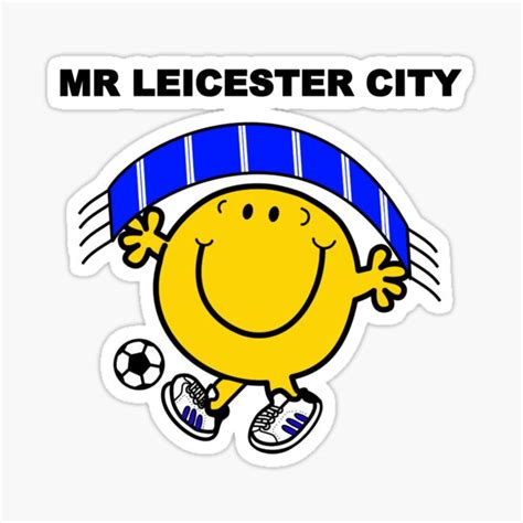 Leicester City Football Sticker For Sale By Jenloandfeelo Redbubble