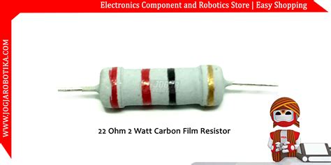 Jual 22 Ohm 2 Watt Carbon Film Resistor