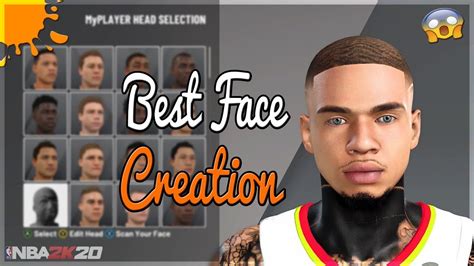 Best Drippy Face Creation In Nba2k20 Look Like A Cheeser Best Face