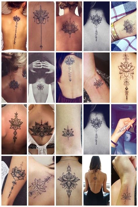 Unalome Tattoo Met Lotusbloem Unalome Tattoo Tattoos Infinity My Xxx