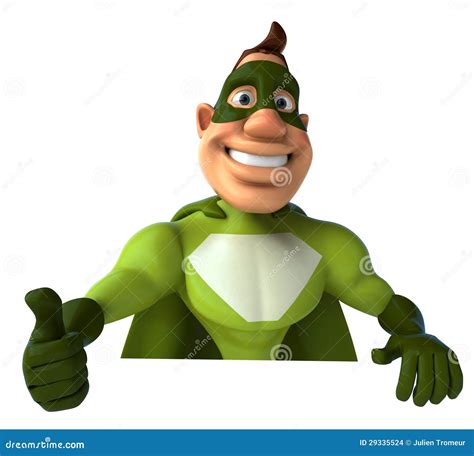 Green Superhero Stock Illustration Illustration Of Mask 29335524