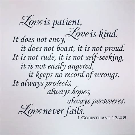 Love Is Patient Love Is Kind Bible Verse Wallpaper