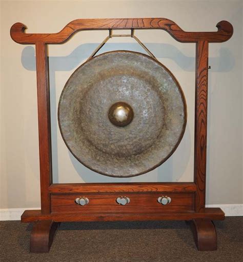 Extraordinary Japanese Giant Gong Gong Japanese Gongs